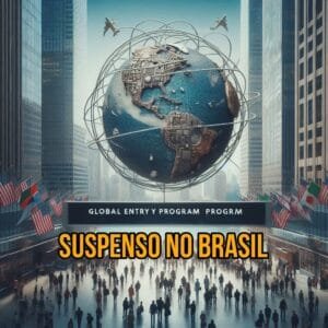 Global Entry suspenso no Brasil