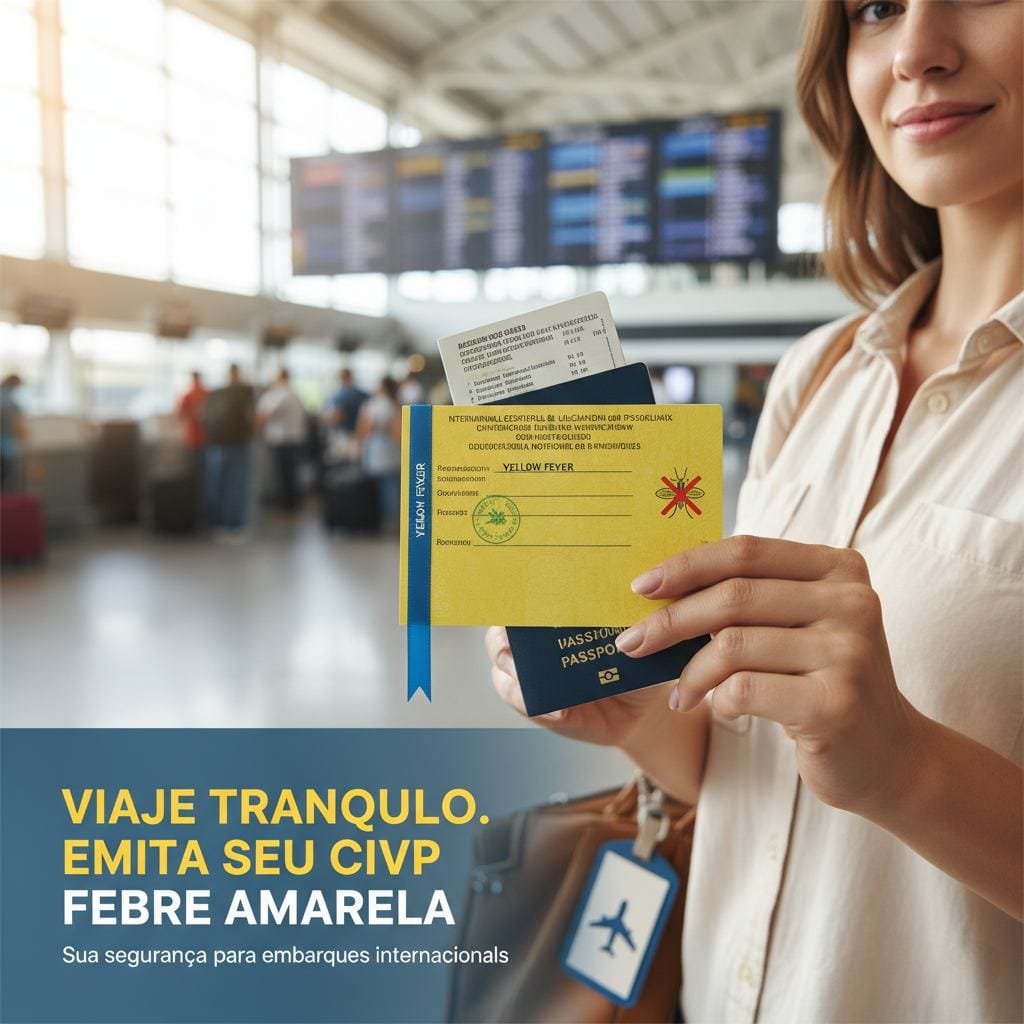 A importância do CIVP , certificado de Vacinação de febre amarela para viajar tranquilo.