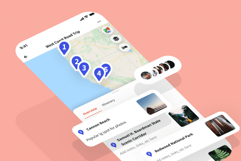 O que é o Wanderlog? É um aplicativo e site de viagens disponíveis em várias plataformas.