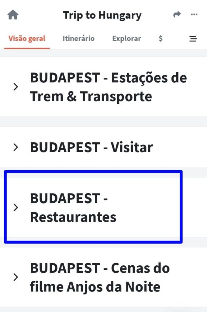 Criar listas inteligentes no Wanderlog e visualizar num mapa
