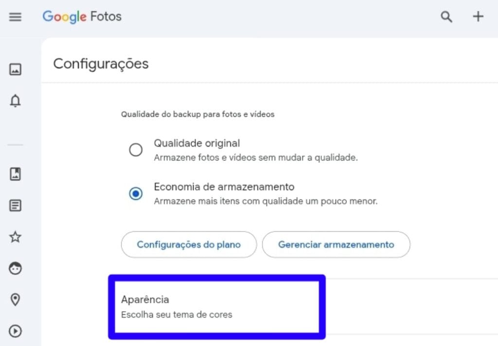 Google Fotos implementa o modo escuro na versão para computador