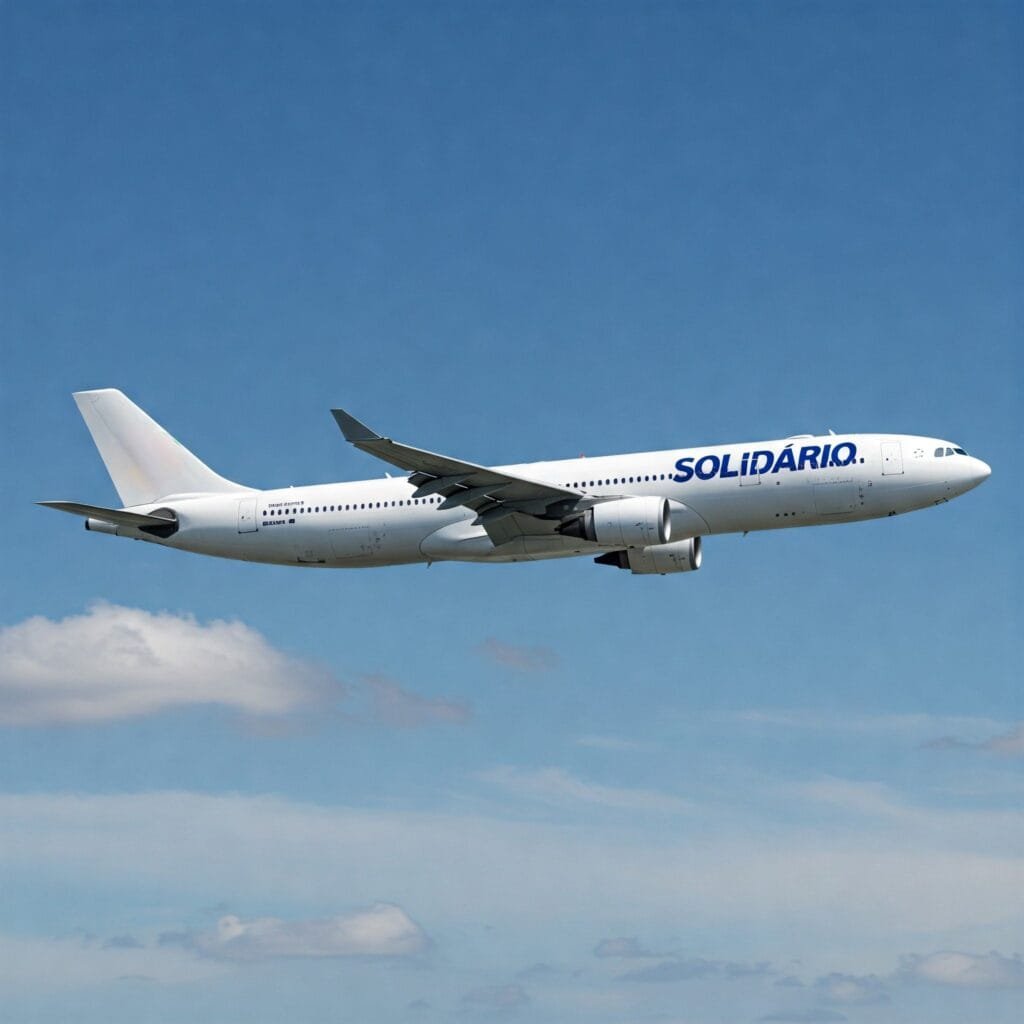 Avião Latam decolando: Avião Solidário Latam impacto em 2025