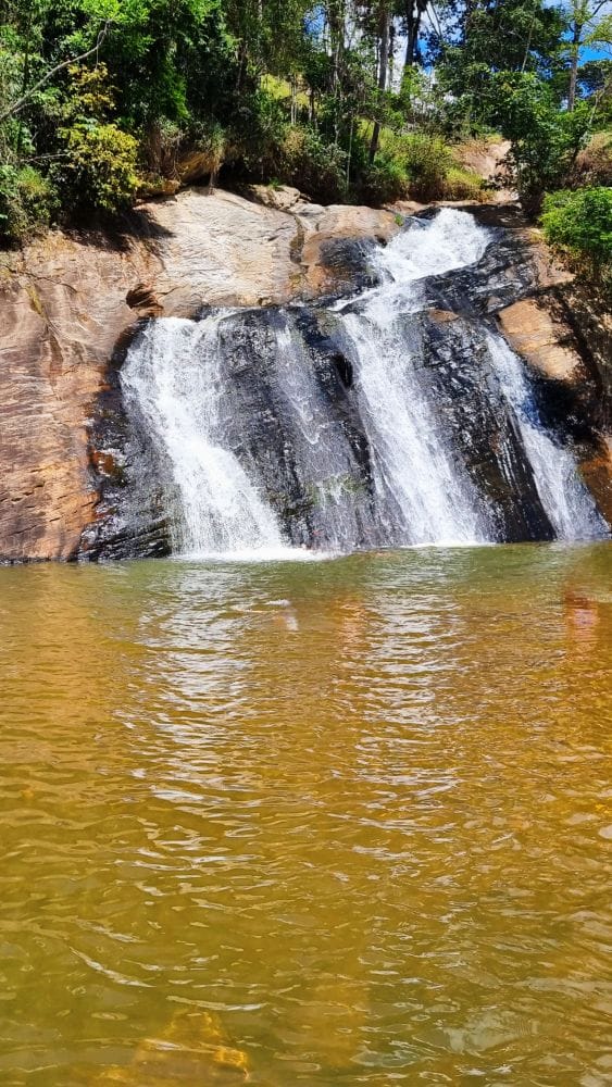 Cachoeira do Gil em Santa Barbara do Tugúrio em Minas Gerais, Brazil.