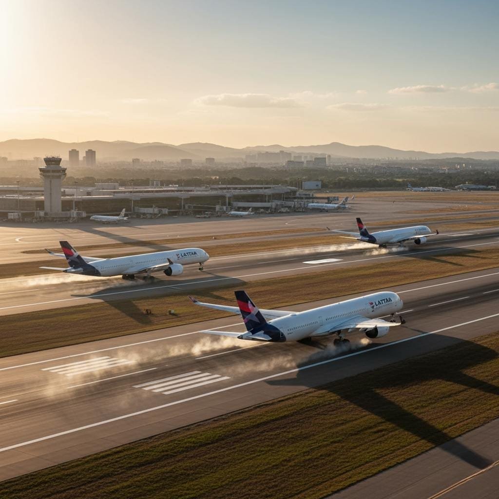 Para a alta temporada de julho, a LATAM programou 1.300 voos extras no Brasil. A companhia concentrará essas operações entre 23 de junho e 10 de agosto, fortalecendo rotas de grande demanda e inaugurando uma nova rota sazonal.