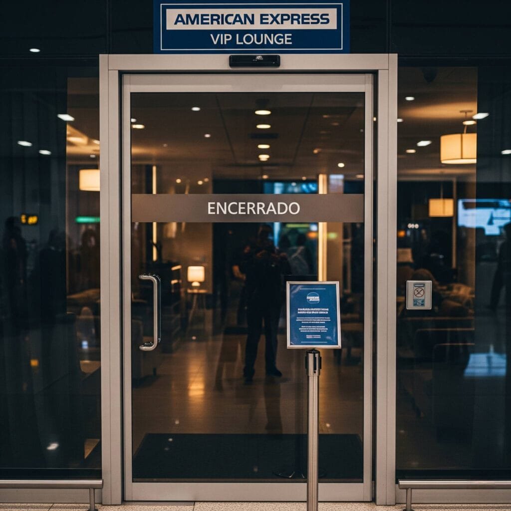 Sala Vip Amex Centurion da American Express encerrada definitivamente no Brasil