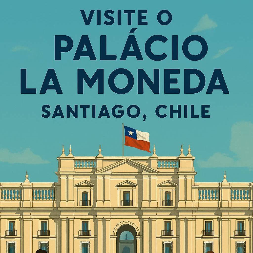 Artigo com passo a passo sobre como Visitar o Palácio La Moneda no Chile