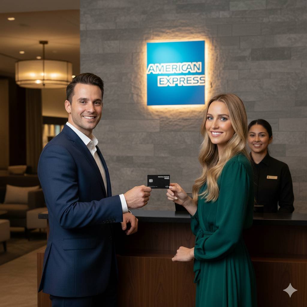 Cartões American Express e sua coleção de lounges global