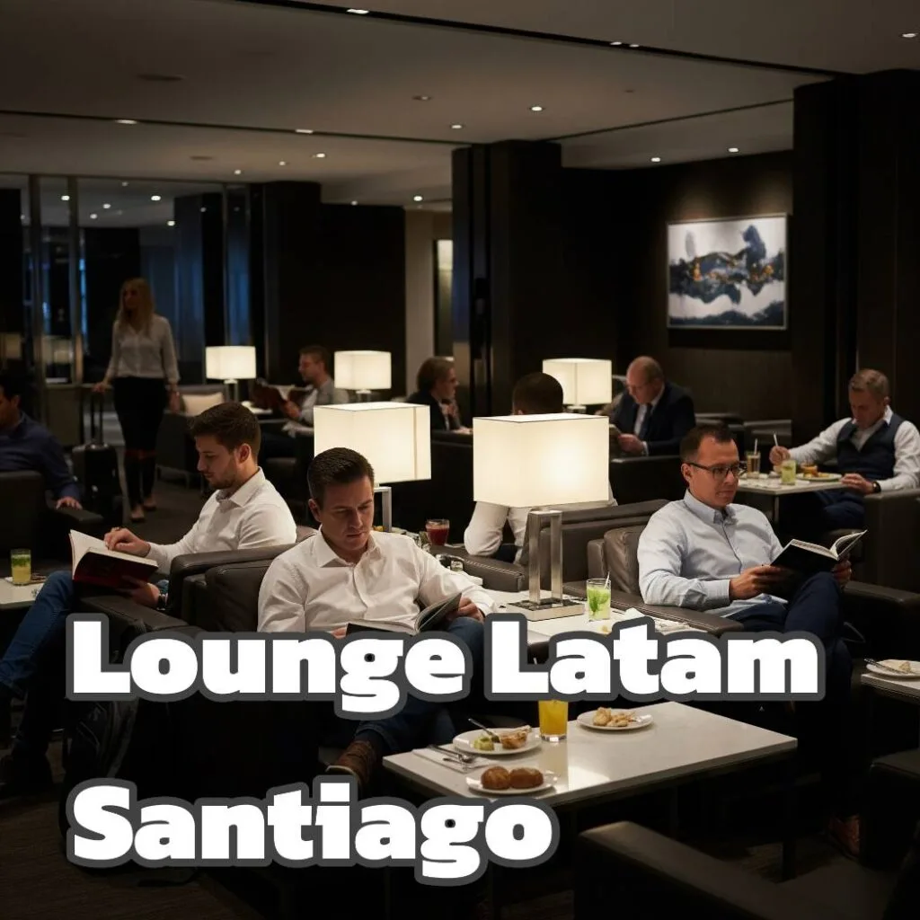 Visite o lounge Sala Vip da Latam em Santiago no Chile