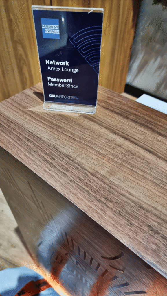 Espaços do antigo lounge, Sala Vip American Express no Aeroporto Internacional de São Paulo em Guarulhos
