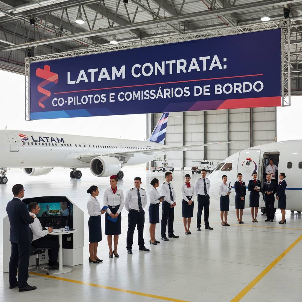 LATAM Brasil Abre Processo Seletivo para Tripulantes Airbus A320