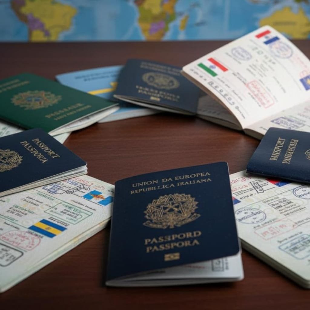 Os passaportes mais poderosos do mundo. Veja o ranking de 2025. Brasil caiu.