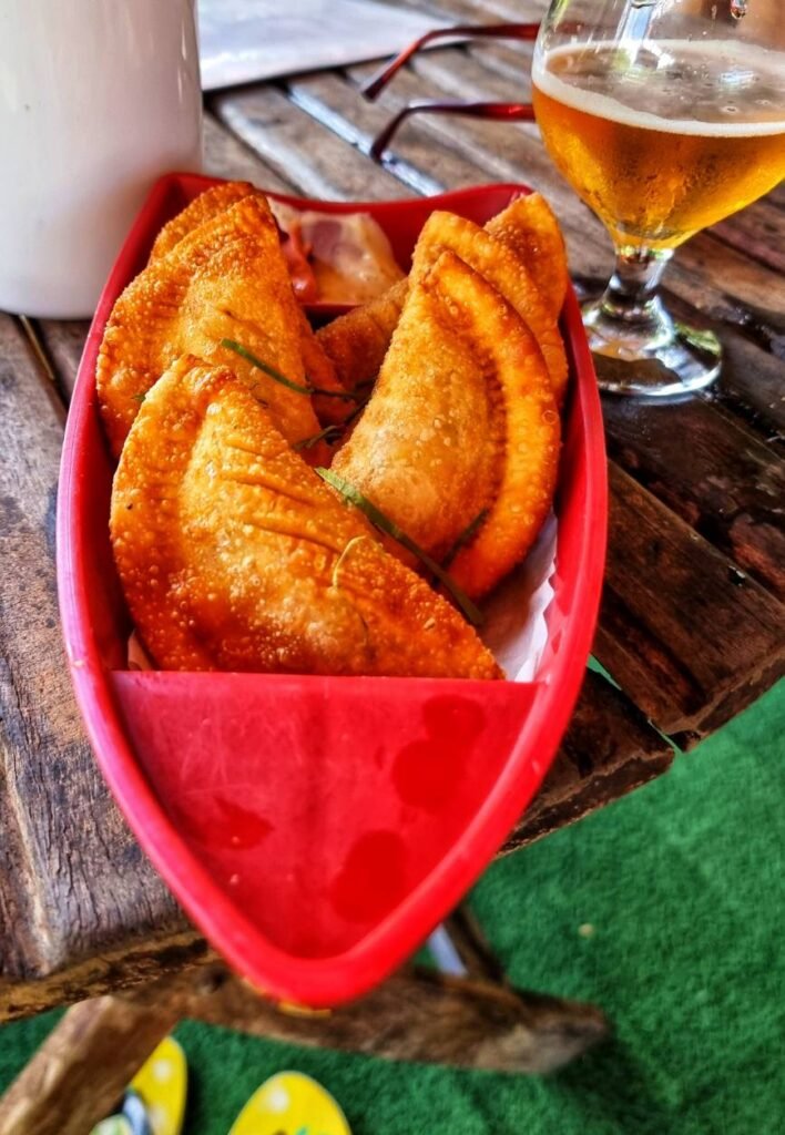 Pastel de peixe na Ilha Combu