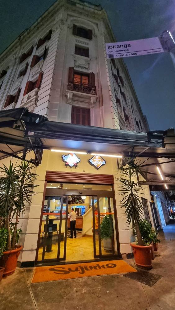 Fachada do Restaurante Sujinho filial Centro.