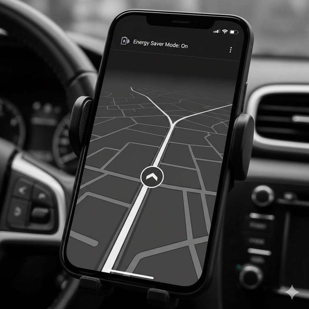 Google Mapas testa modo preto e branco para economizar bateria