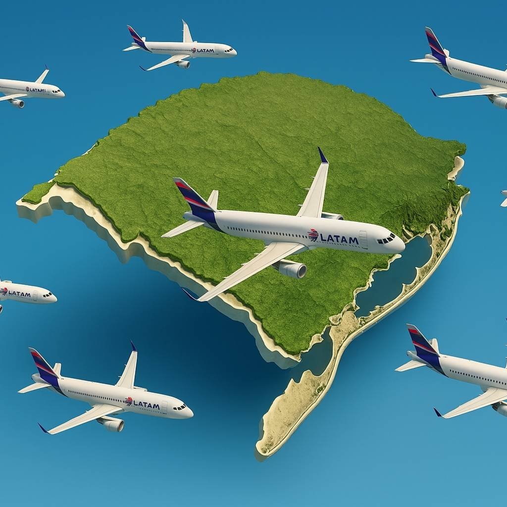LATAM Lidera no Rio Grande do Sul