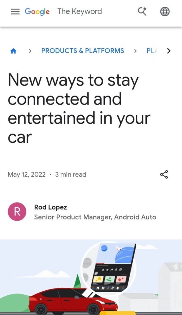 Google Mapas, lançamento do modo direcao em 2022.